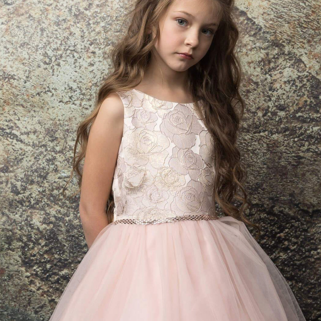 EXECUKIDS DRESS - EK78 BLUSH (PRE-ORDER)