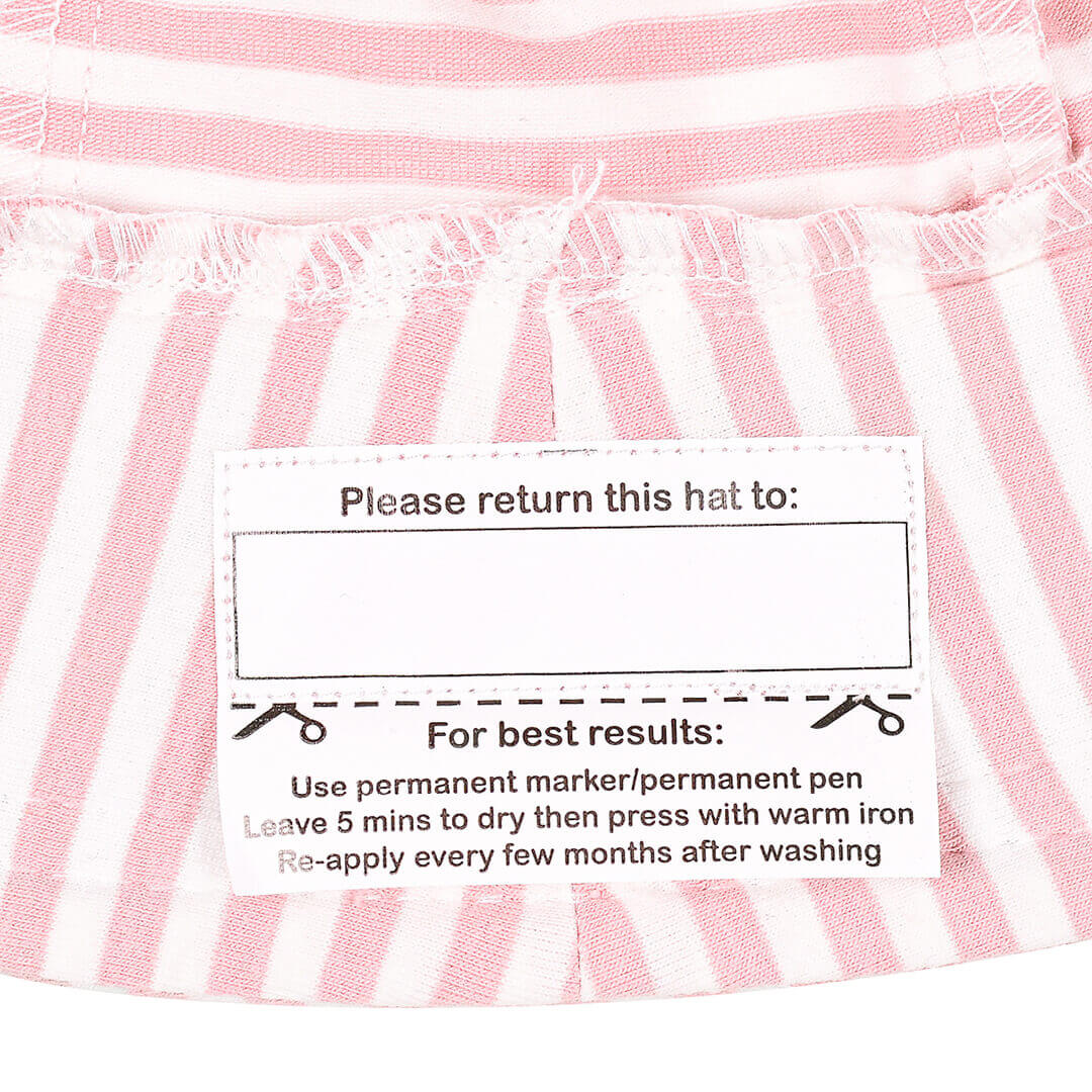 BEDHEAD BABY LEGIONNAIRE HAT - PINK STRIPE