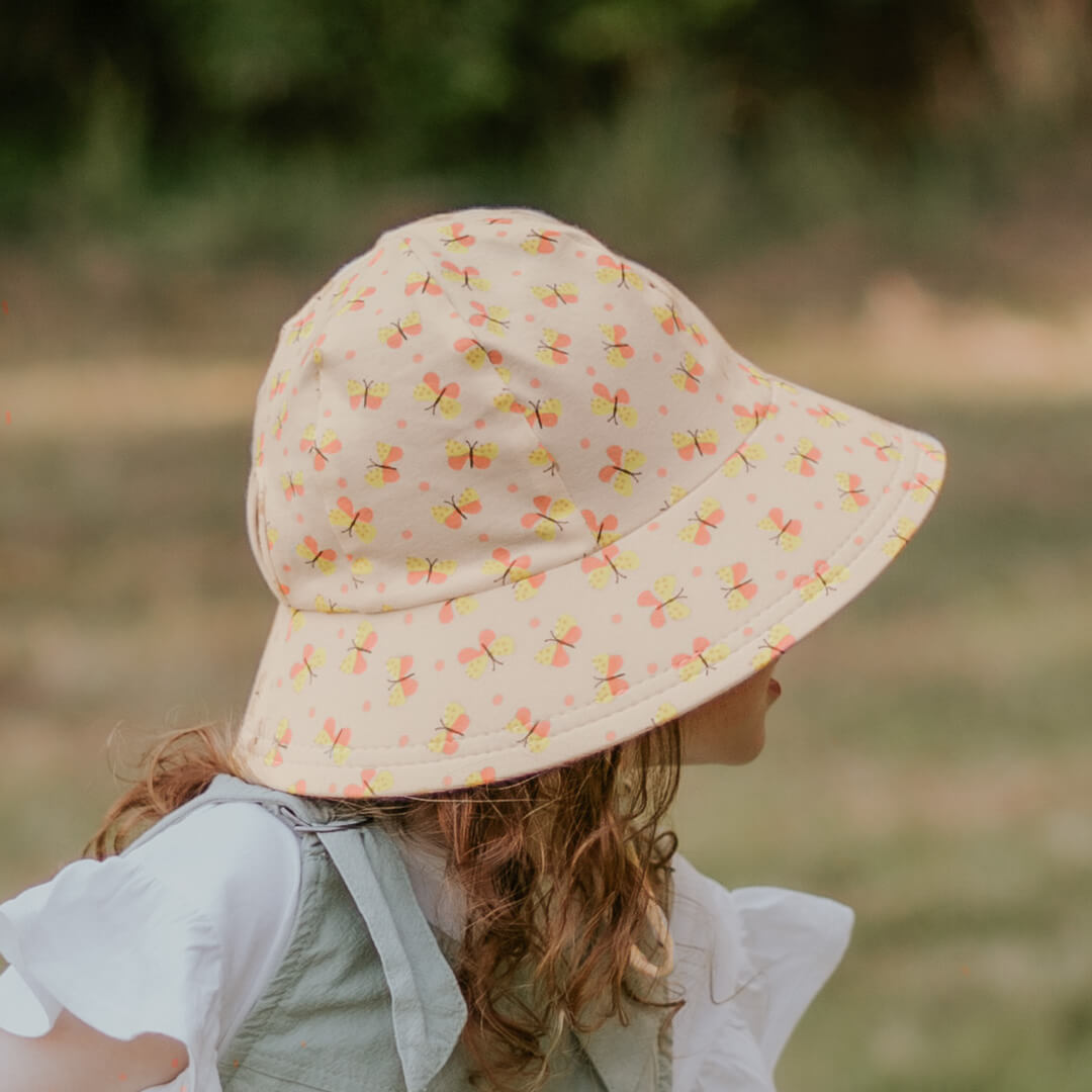 BEDHEAD KIDS PONYTAIL BUCKET HAT - BUTTERFLY