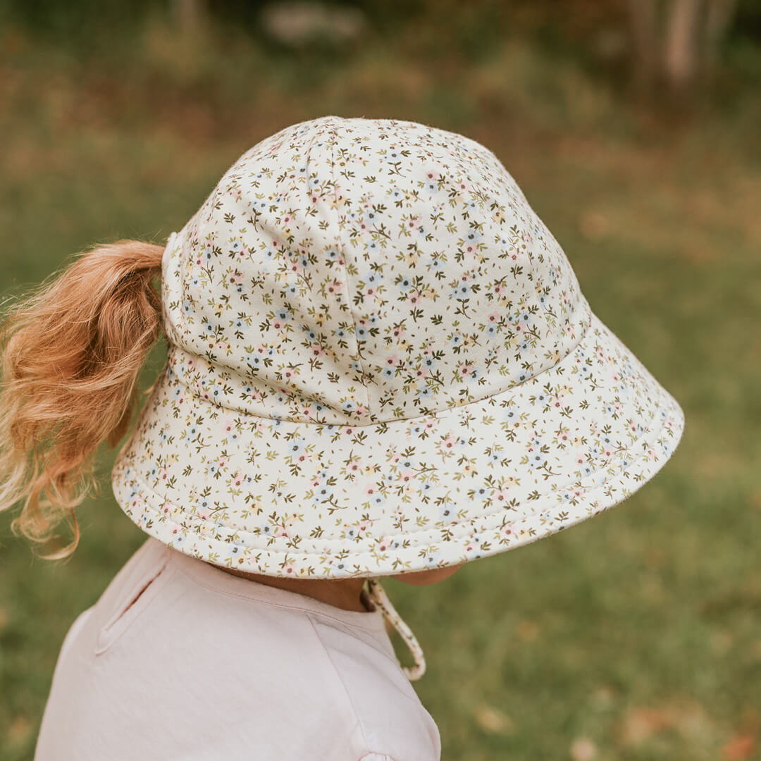 BEDHEAD KIDS PONYTAIL BUCKET HAT - CHARLOTTE