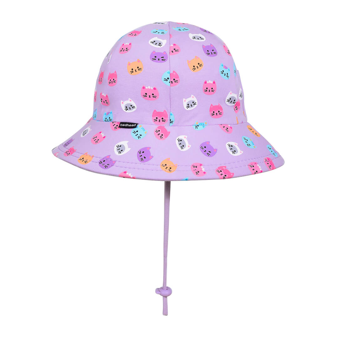 BEDHEAD KIDS PONYTAIL BUCKET HAT -  KITTY
