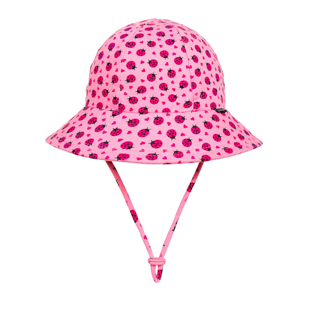 BEDHEAD KIDS PONYTAIL BUCKET HAT -  LADYBUG