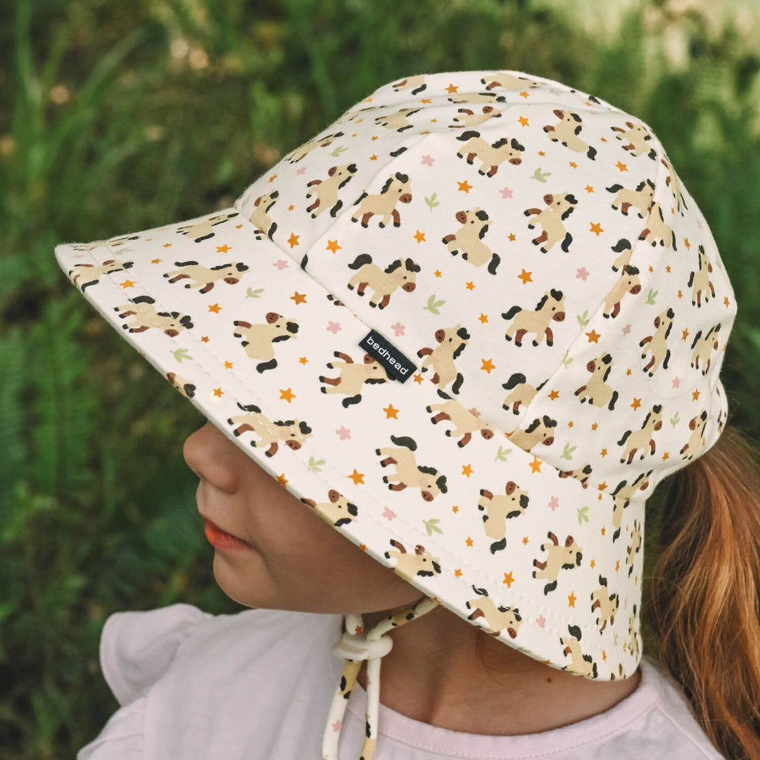BEDHEAD KIDS PONYTAIL BUCKET HAT - PONY