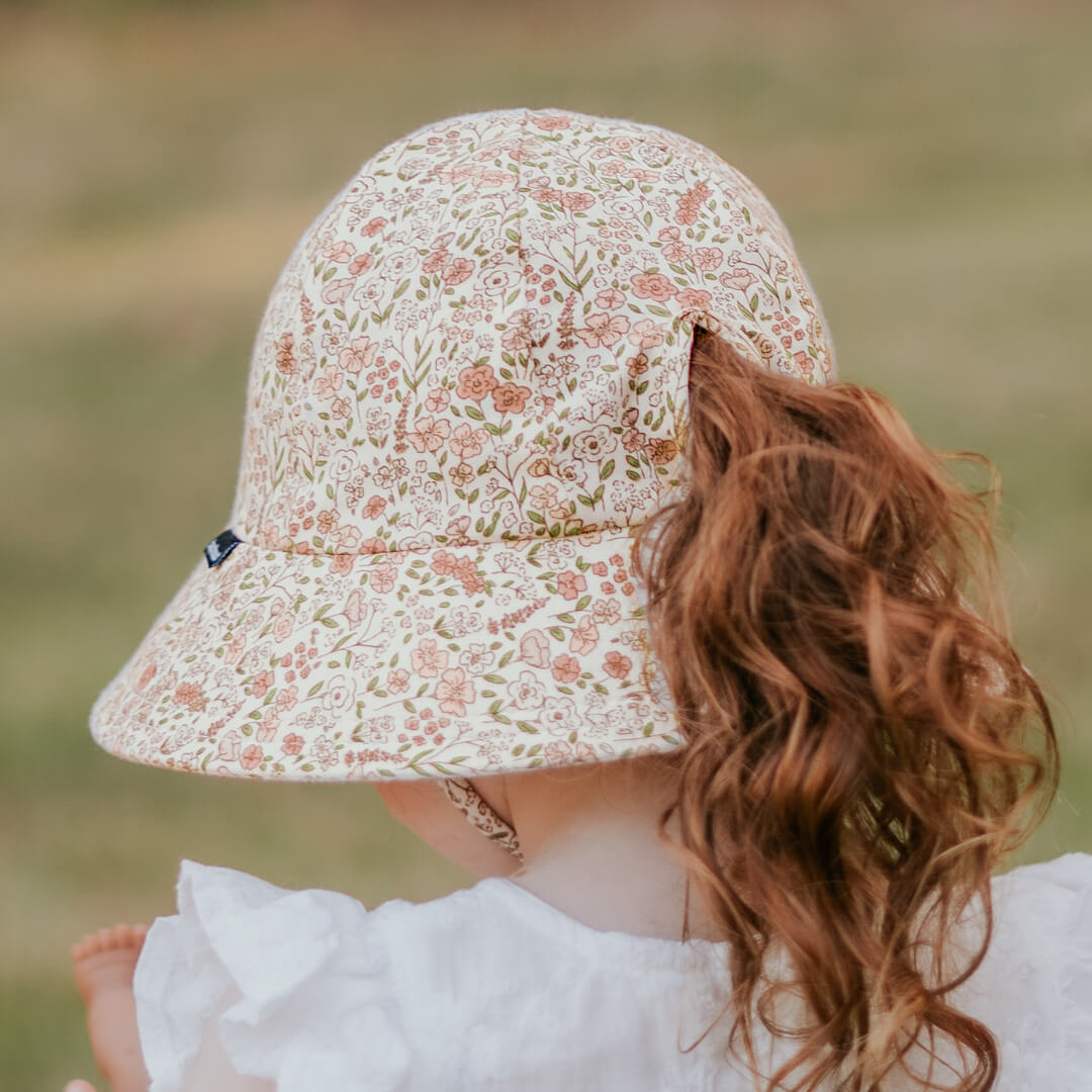 BEDHEAD KIDS PONYTAIL BUCKET HAT - SAVANNA