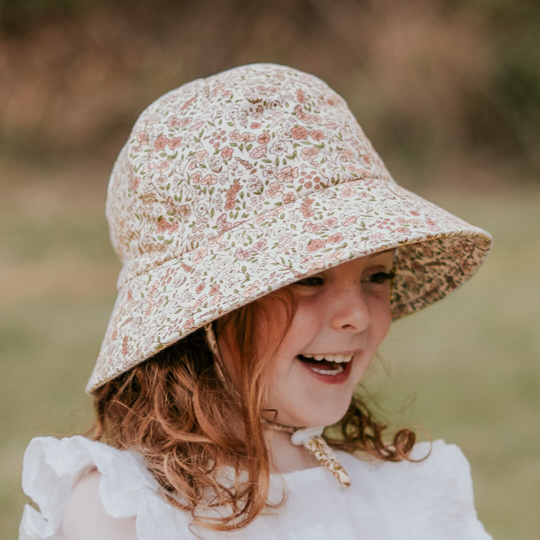 BEDHEAD KIDS PONYTAIL BUCKET HAT - SAVANNA