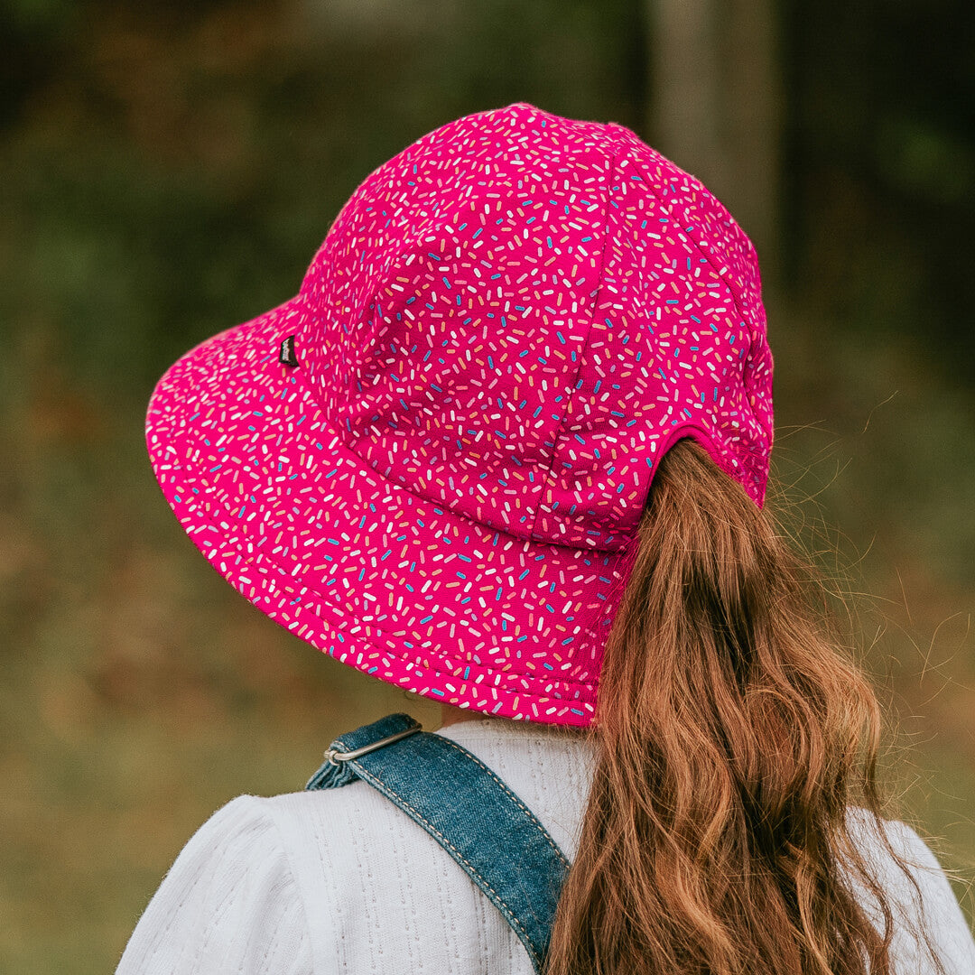BEDHEAD KIDS PONYTAIL BUCKET HAT - SPRINKLES