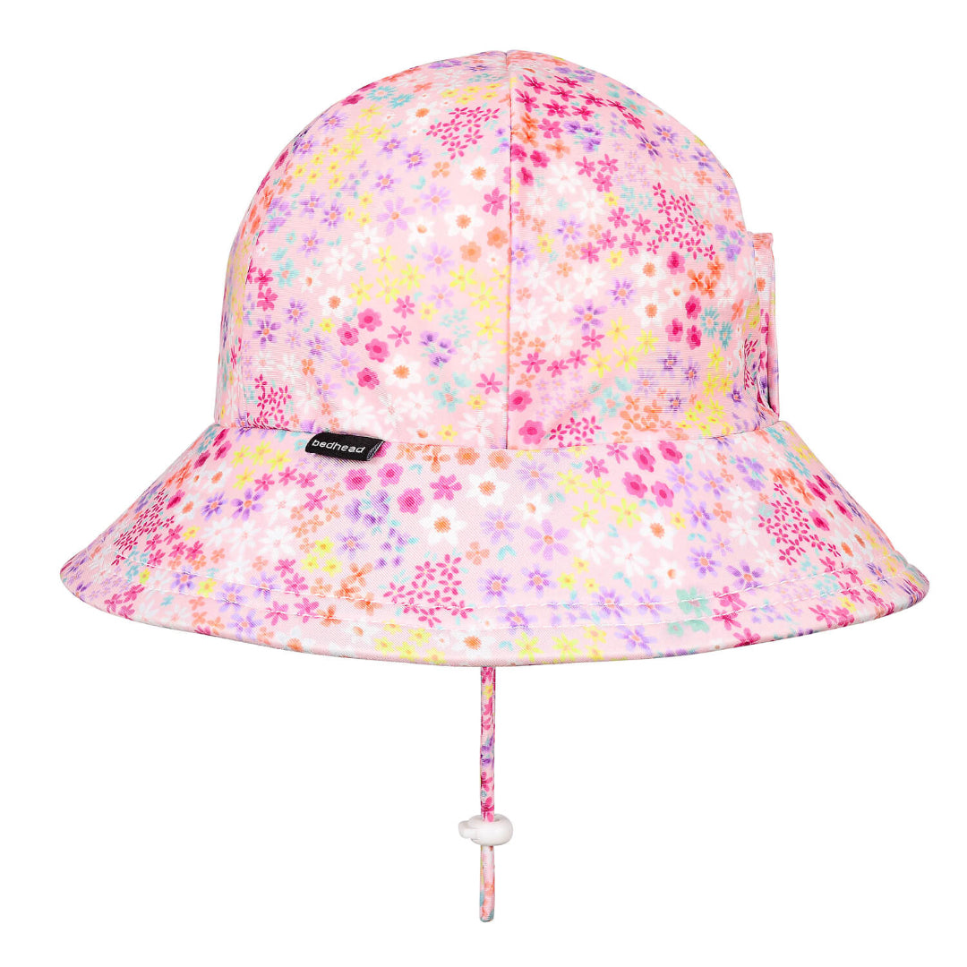 BEDHEAD KIDS UPF50+ PONYTAIL SWIM BUCKET BEACH HAT - ISLA