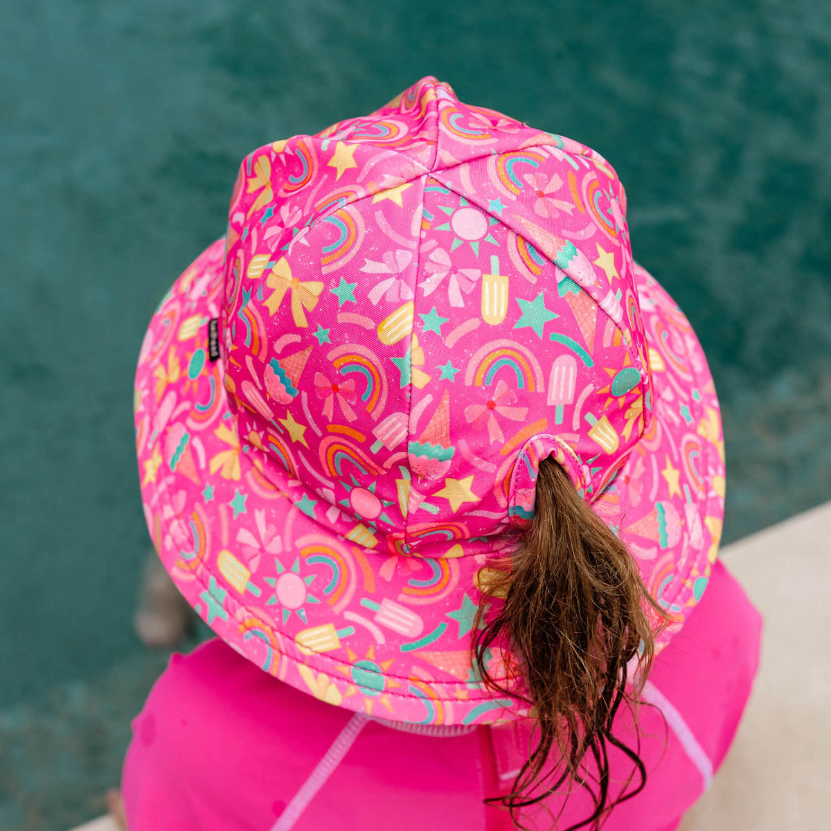 BEDHEAD KIDS UPF50+ SWIM BUCKET HAT - SUMMERTIME