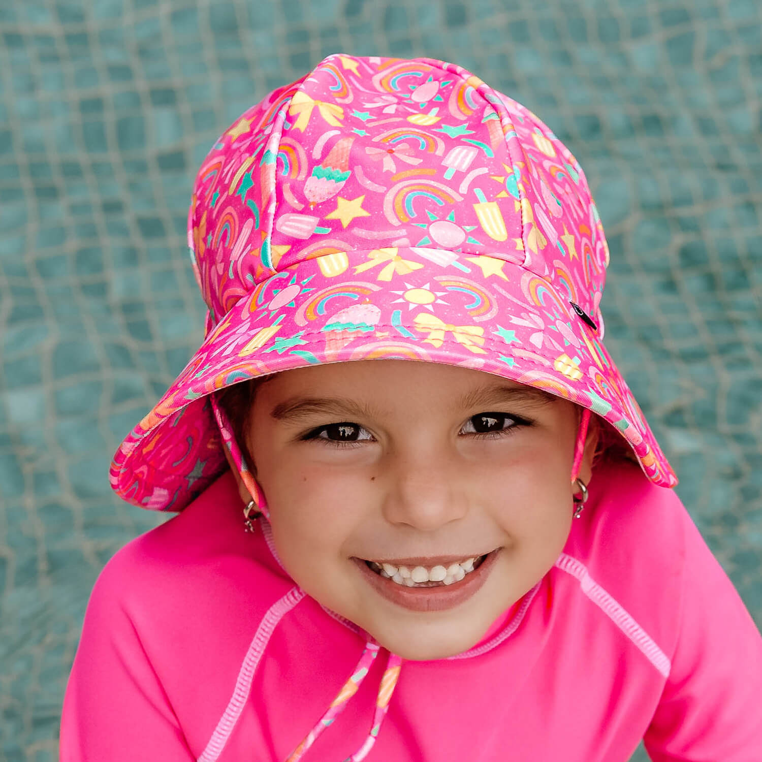 BEDHEAD KIDS UPF50+ SWIM BUCKET HAT - SUMMERTIME