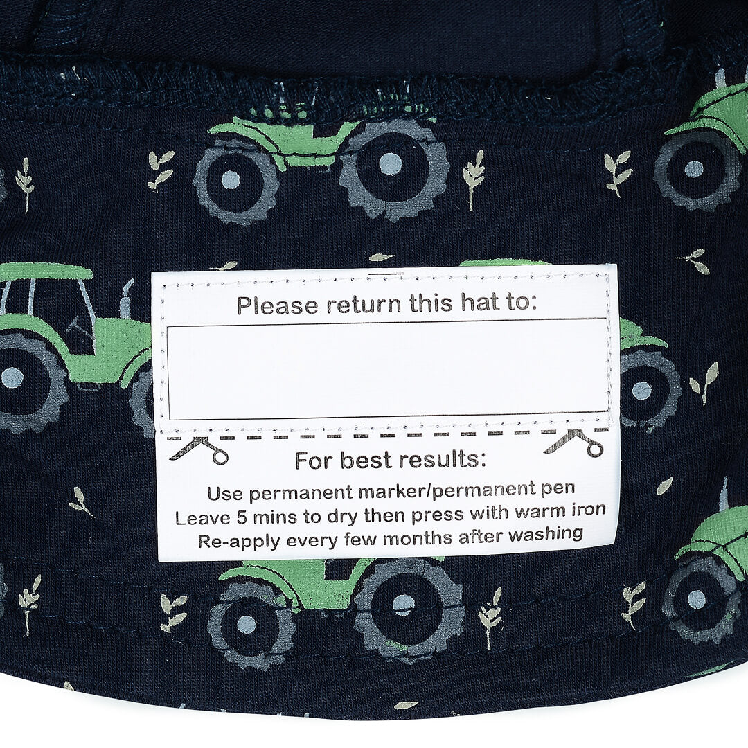 BEDHEAD TODDLER BUCKET HAT - TRACTOR