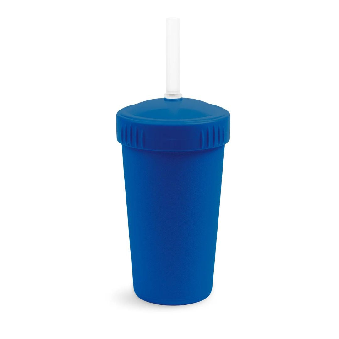 REPLAY STRAW CUP WITH REUSABLE STRAW - NAVY