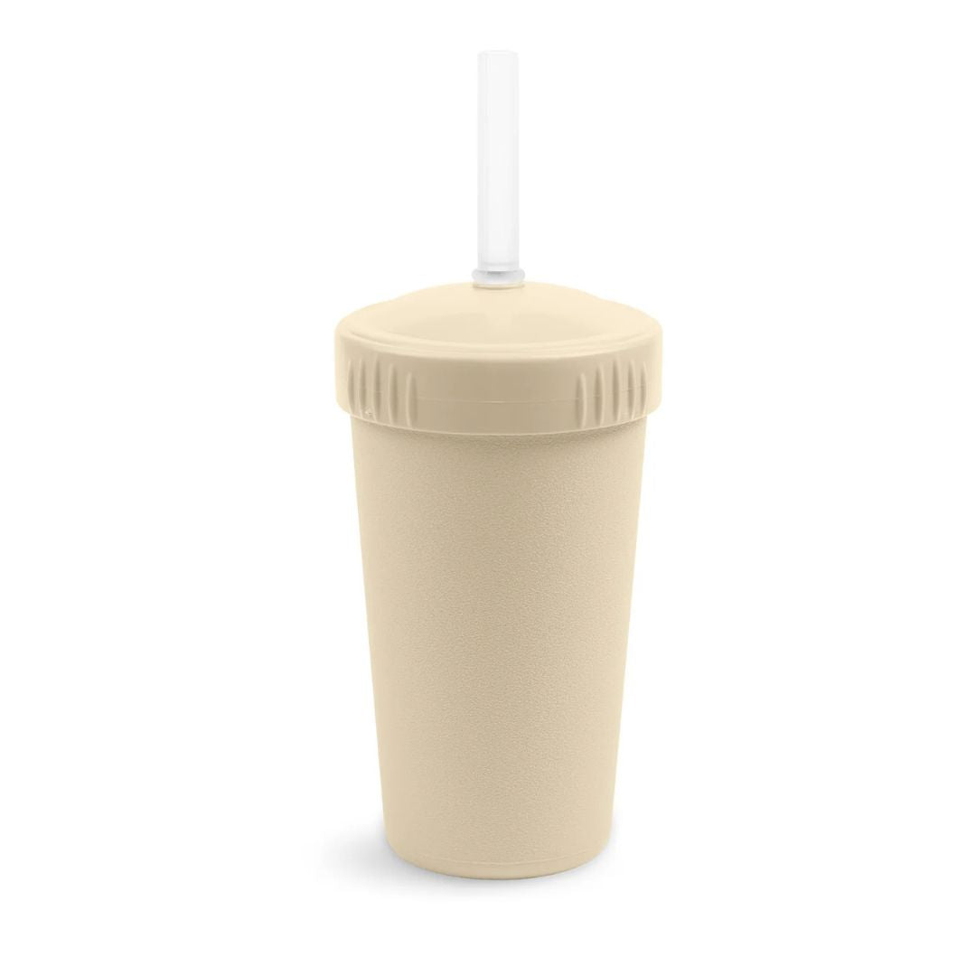 REPLAY STRAW CUP WITH REUSABLE STRAW - SAND