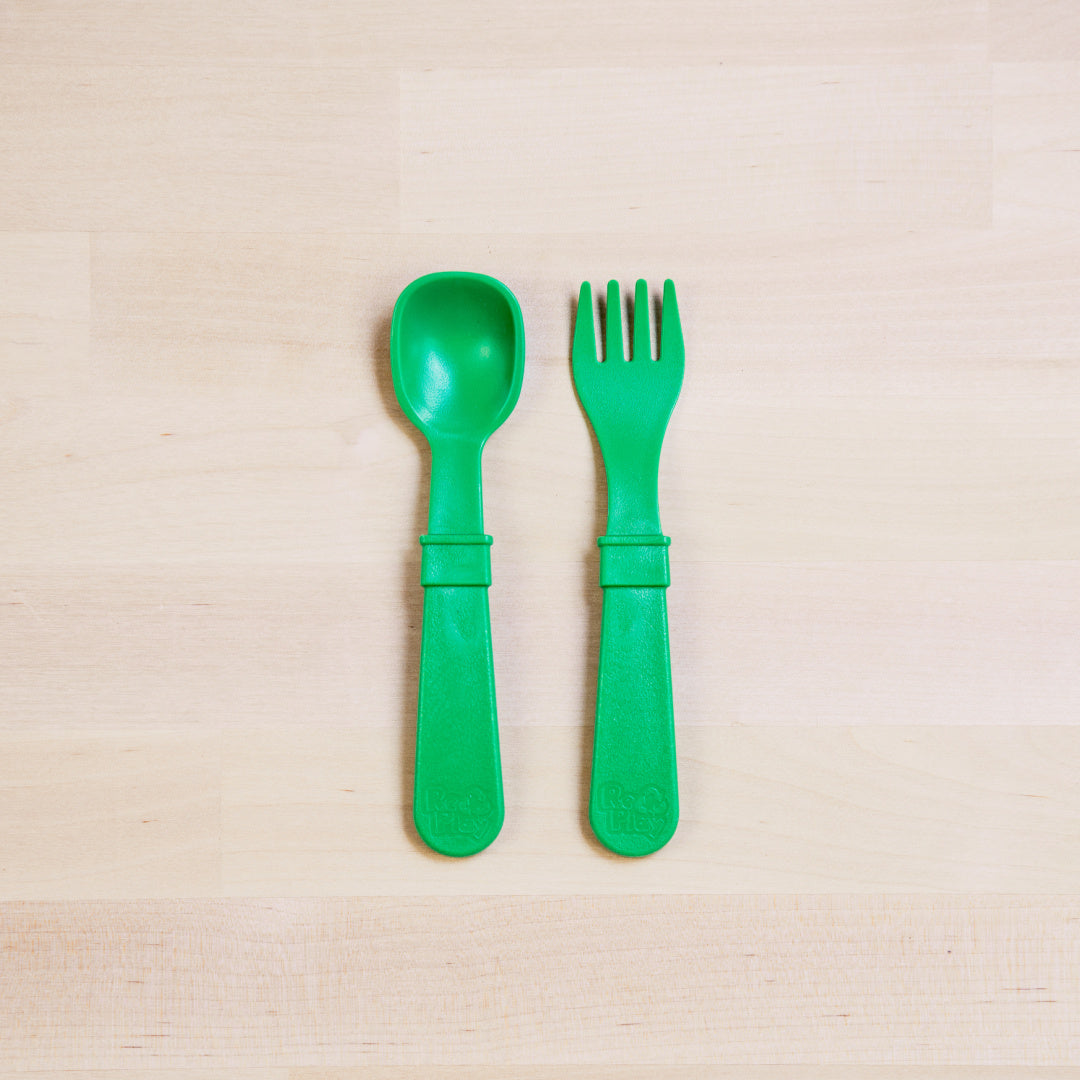 RE-PLAY CUTLERY - KELLY GREEN