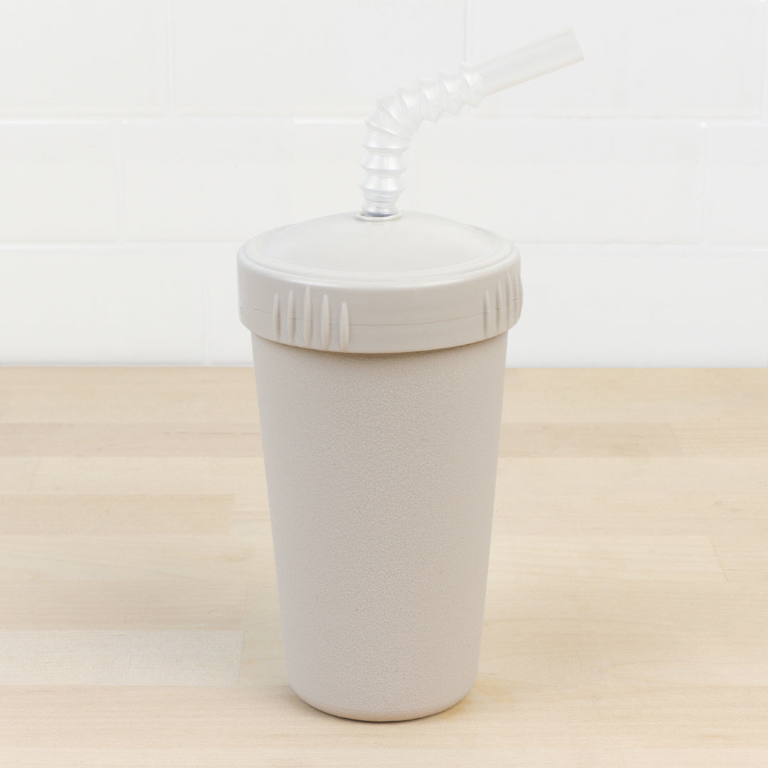 REPLAY STRAW CUP WITH REUSABLE STRAW - SAND