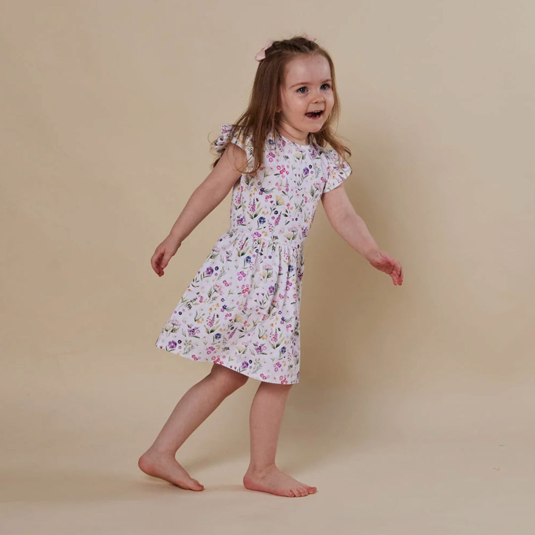 Snuggle Hunny Gracie Short Sleeve Organic Dress
