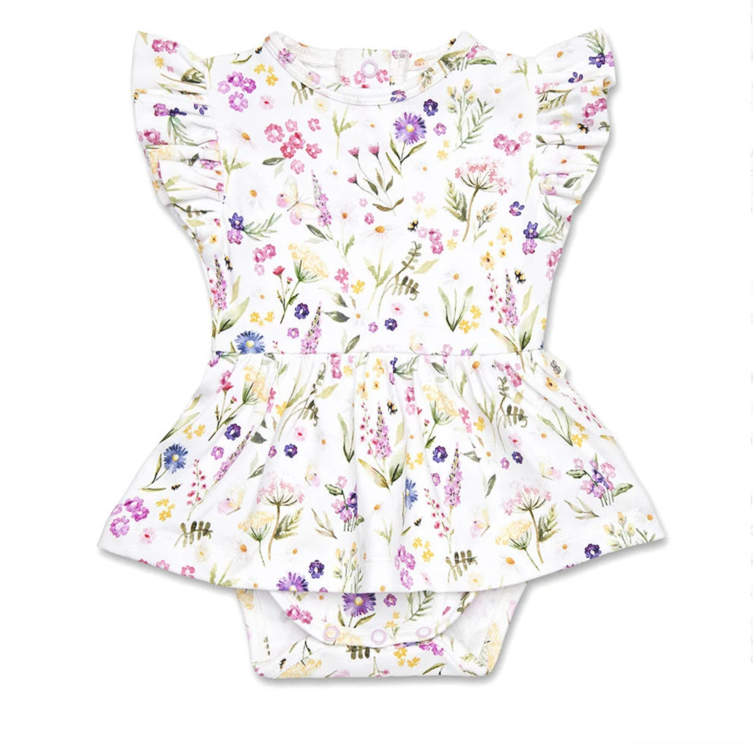 Snuggle Hunny Gracie Short Sleeve Organic Dress