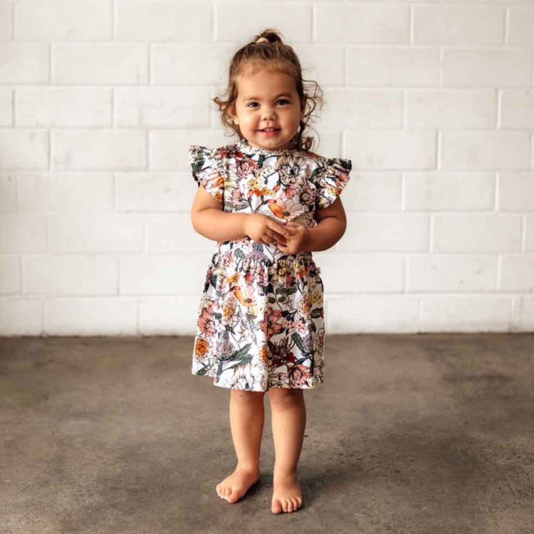 SNUGGLE HUNNY ORGANIC DRESS - AUSTRALIANA