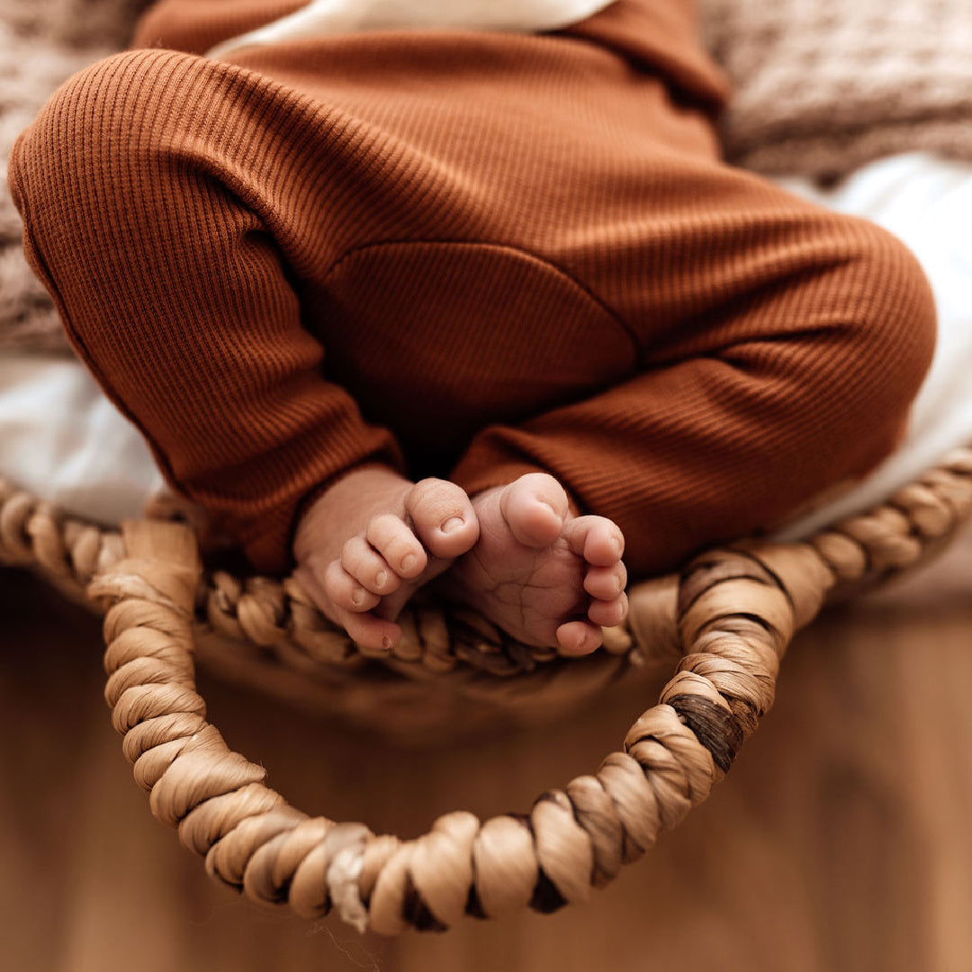 SNUGGLE HUNNY ORGANIC PANTS - BISCUIT