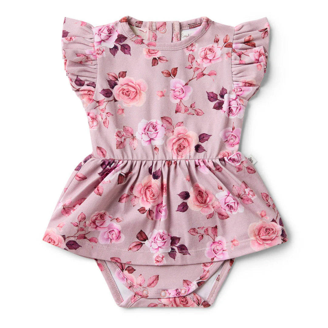 SNUGGLE HUNNY ORGANIC DRESS - BLOSSOM
