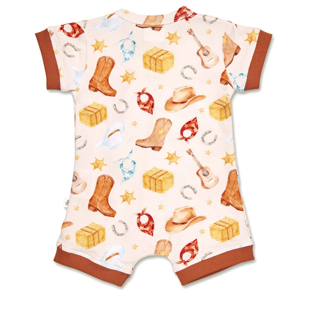 Snuggle Hunny Cowboys Organic Snuggle Shortie
