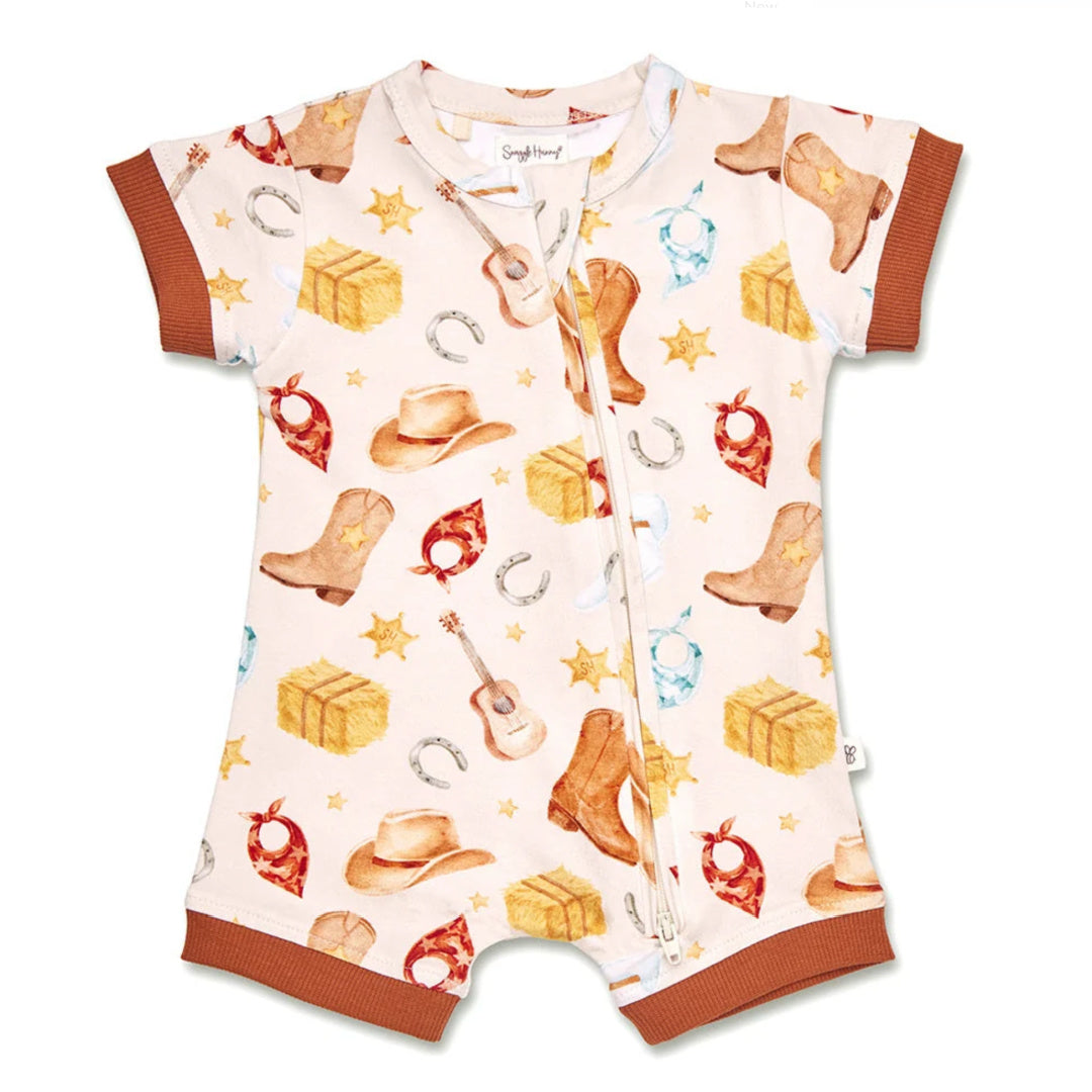 Snuggle Hunny Cowboys Organic Snuggle Shortie