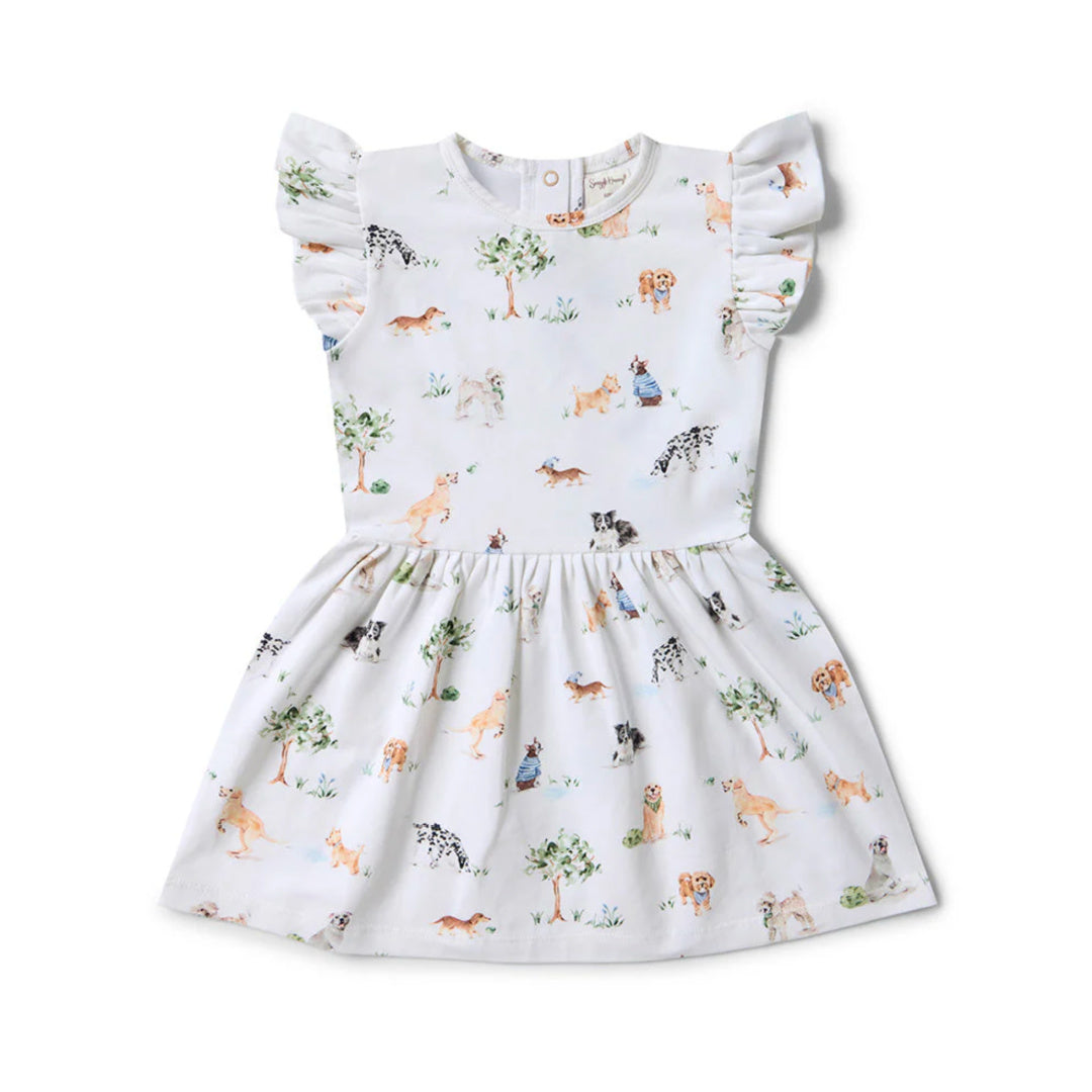 SNUGGLE HUNNY ORGANIC DRESS - DOG PARK