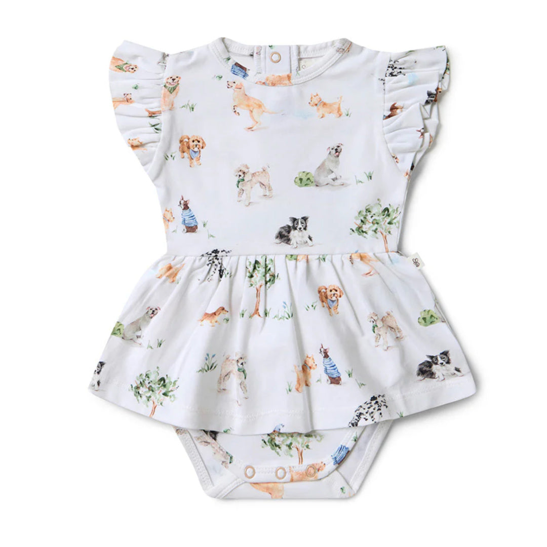 SNUGGLE HUNNY ORGANIC DRESS - DOG PARK