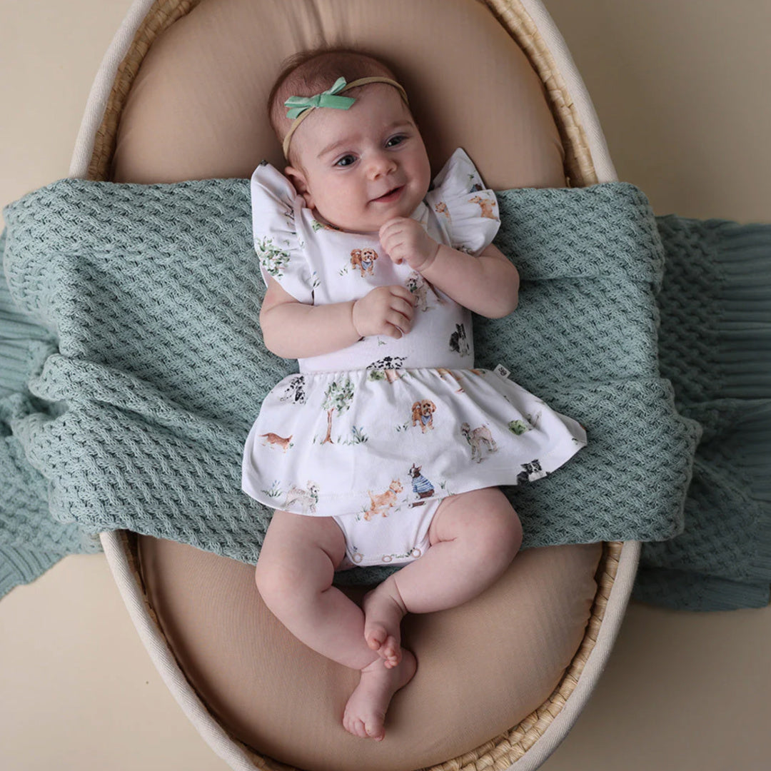 SNUGGLE HUNNY ORGANIC DRESS - DOG PARK