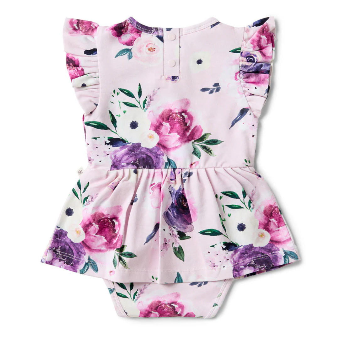 SNUGGLE HUNNY ORGANIC DRESS - FLORAL KISS