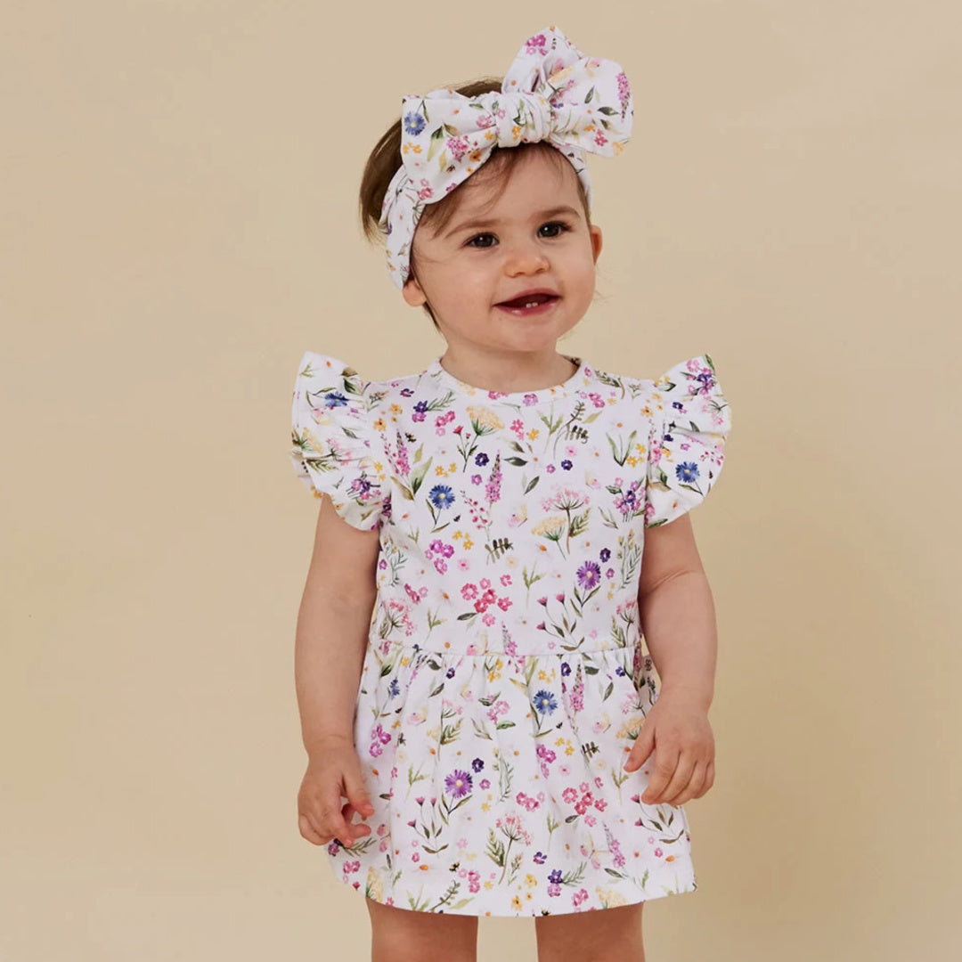 Snuggle Hunny Gracie Short Sleeve Organic Dress
