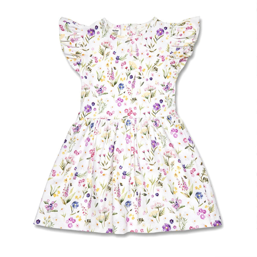 Snuggle Hunny Gracie Short Sleeve Organic Dress