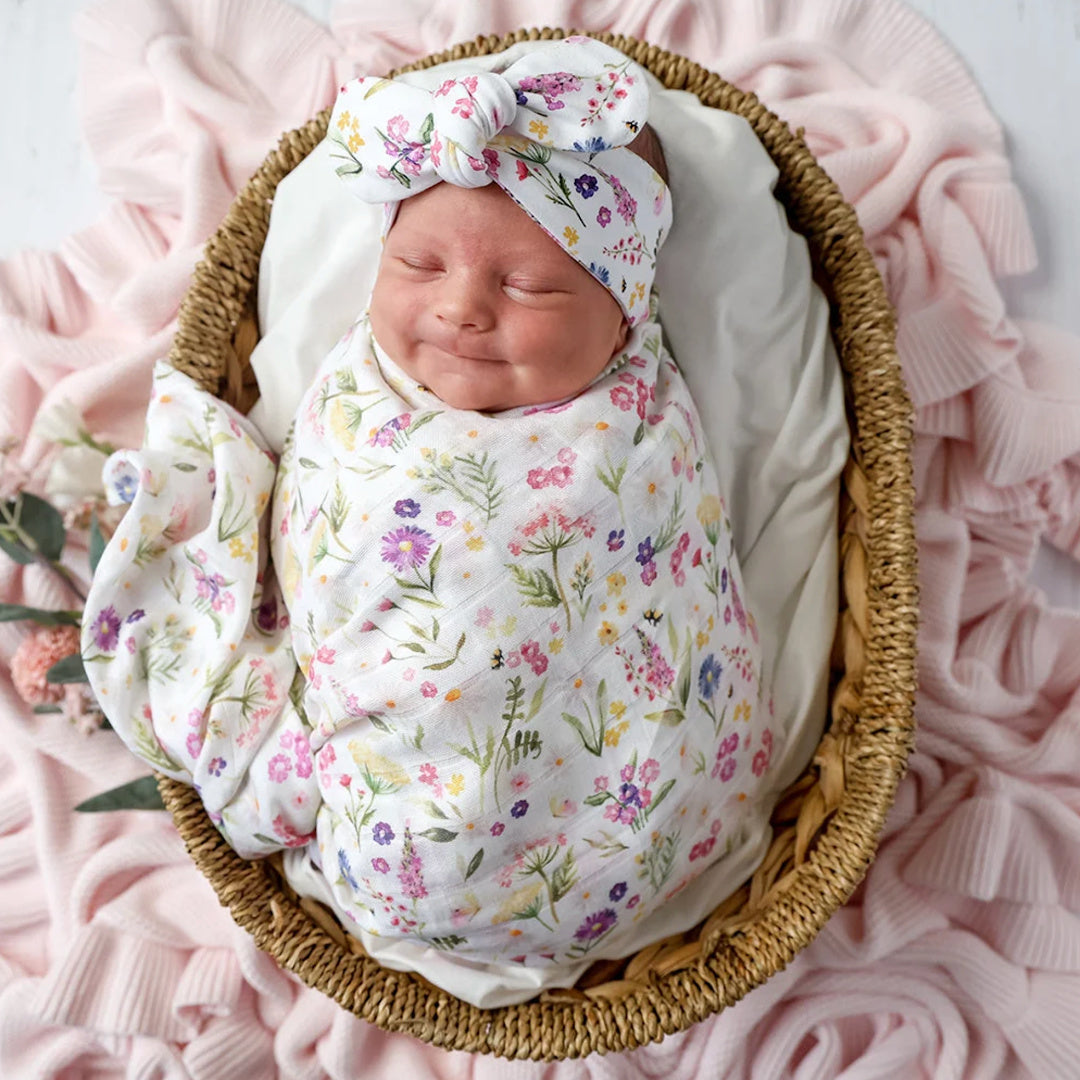 SNUGGLE HUNNY ORGANIC MUSLIN WRAP - GRACIE
