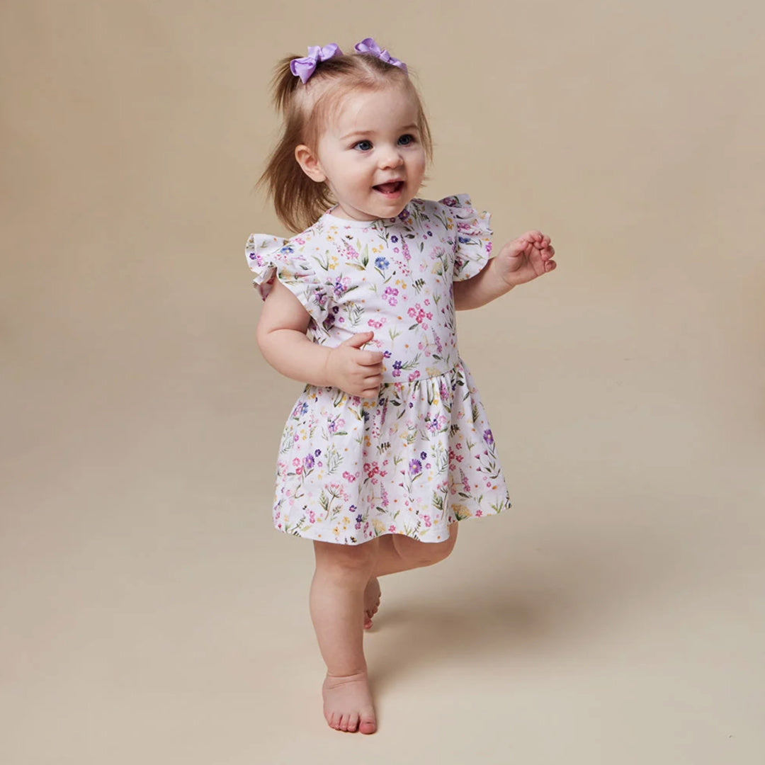 Snuggle Hunny Gracie Short Sleeve Organic Dress