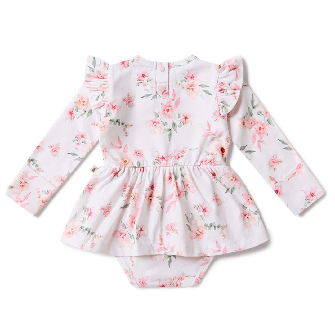 SNUGGLE HUNNY ORGANIC LONG SLEEVE DRESS - CAMILLE