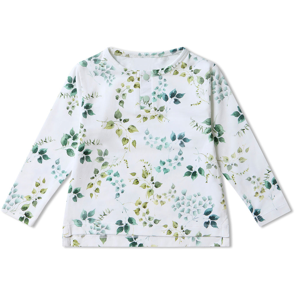SNUGGLE HUNNY ORGANIC LONG SLEEVE TOP - EDEN