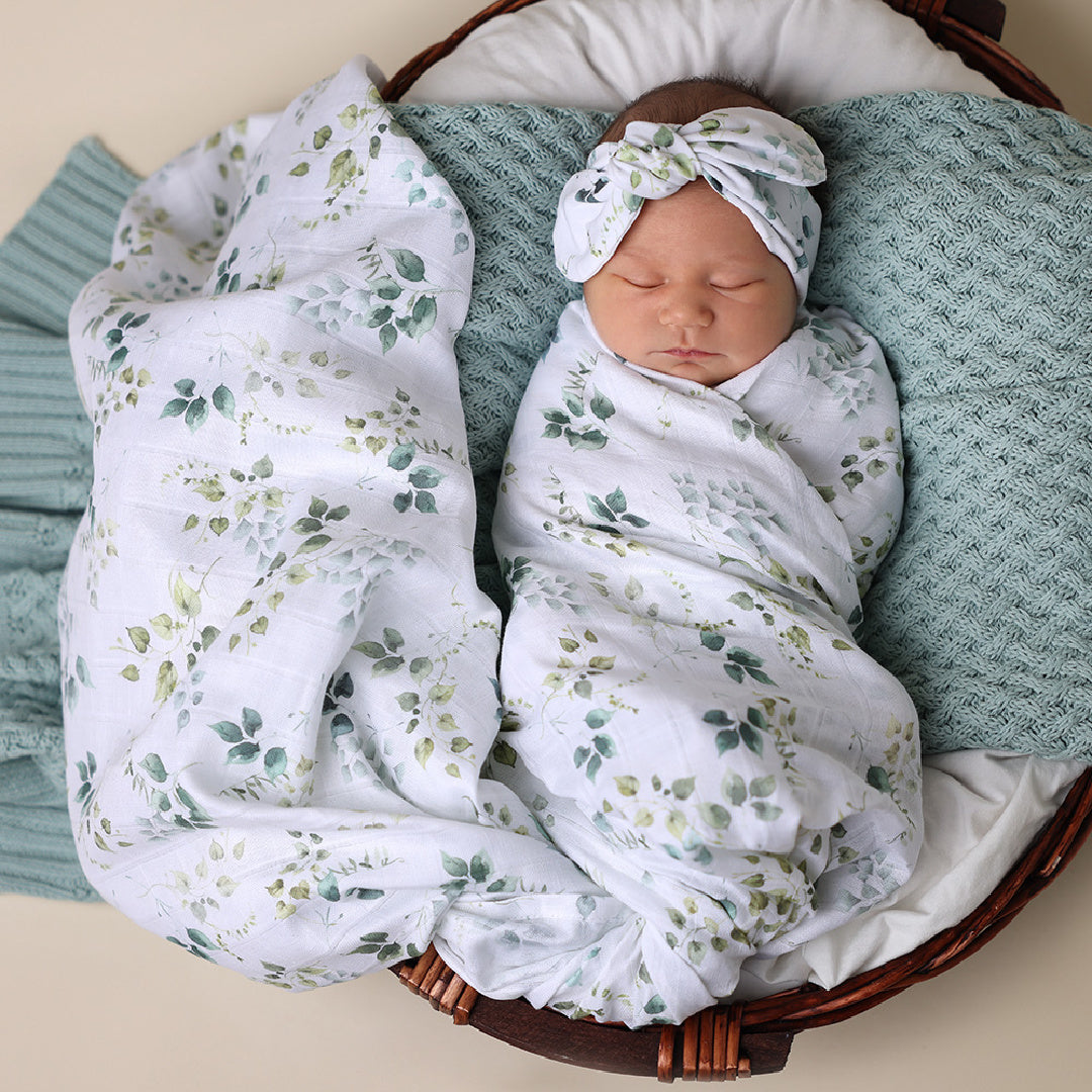 SNUGGLE HUNNY ORGANIC MUSLIN WRAP - EDEN