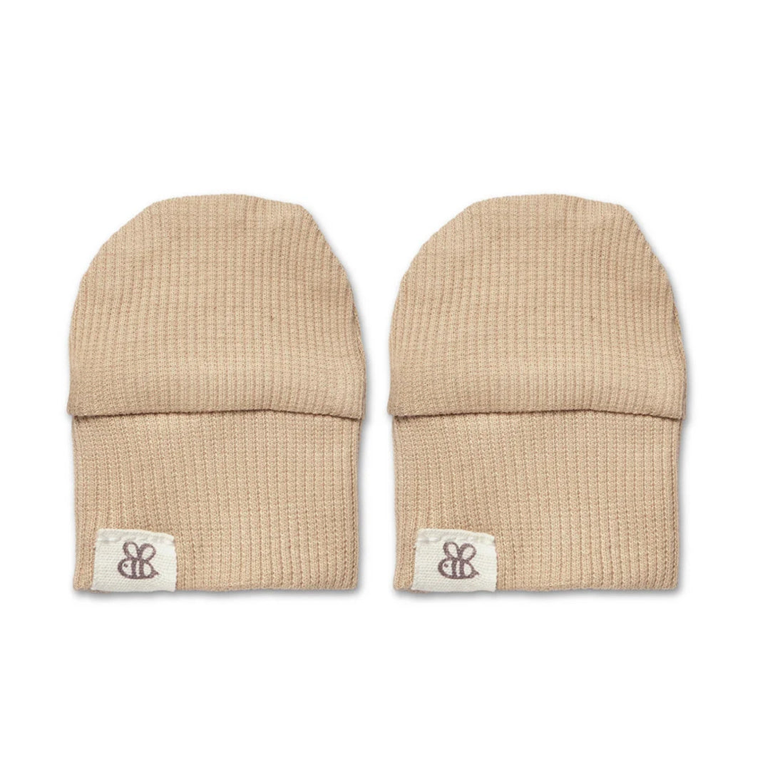 Snuggle Hunny Pebble Organic Cotton Rib Mittens