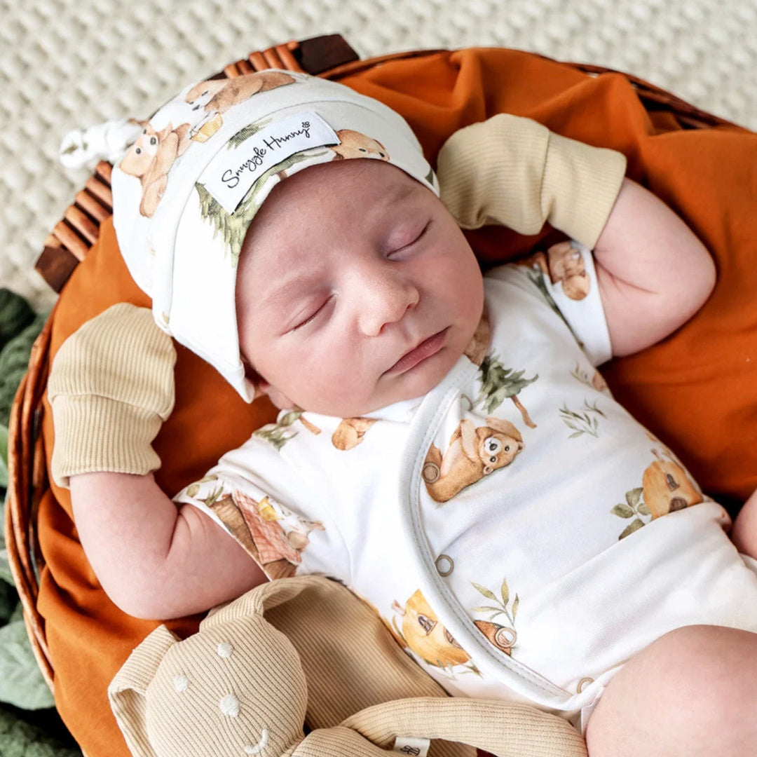 Snuggle Hunny Pebble Organic Cotton Rib Mittens