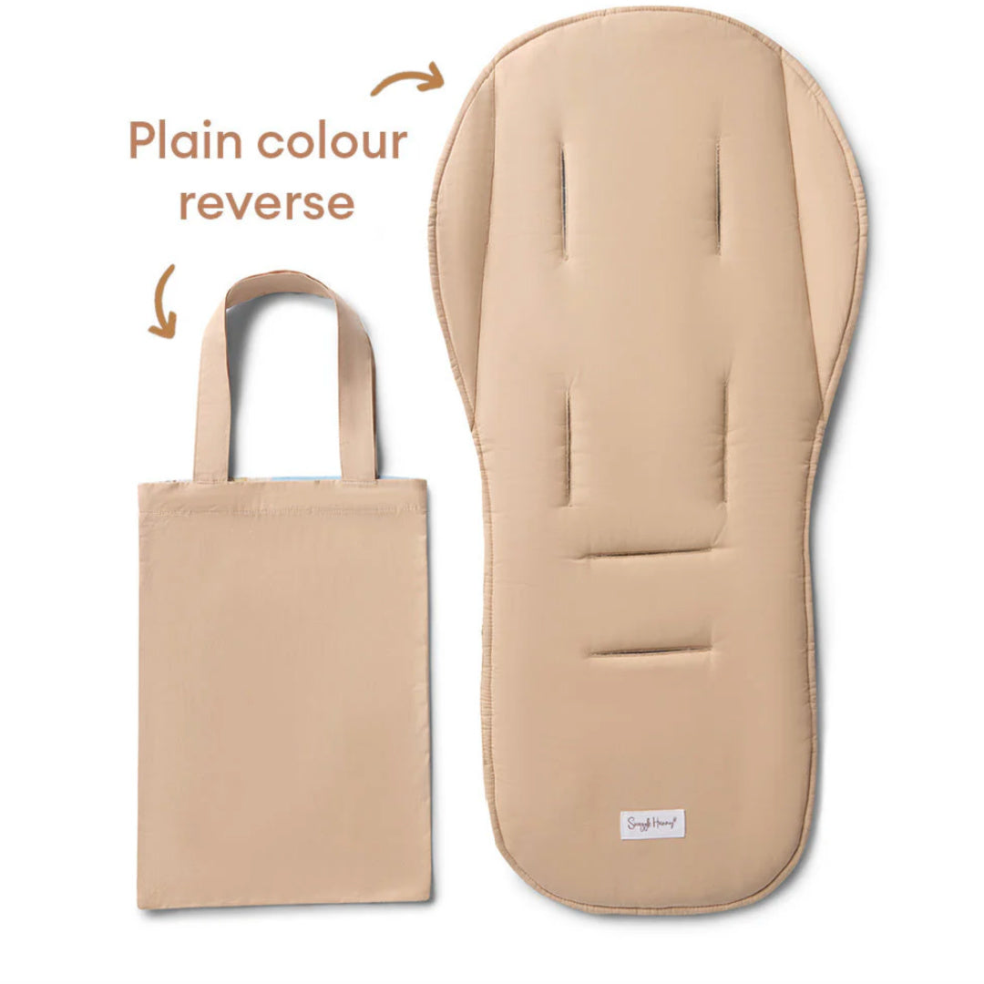 SNUGGLE HUNNY UNIVERSAL ORGANIC PRAM LINER - TAKING FLIGHT
