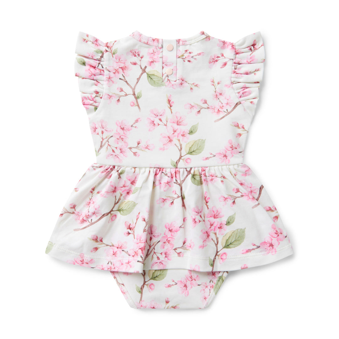 SNUGGLE HUNNY ORGANIC DRESS - CHERRY BLOSSOM