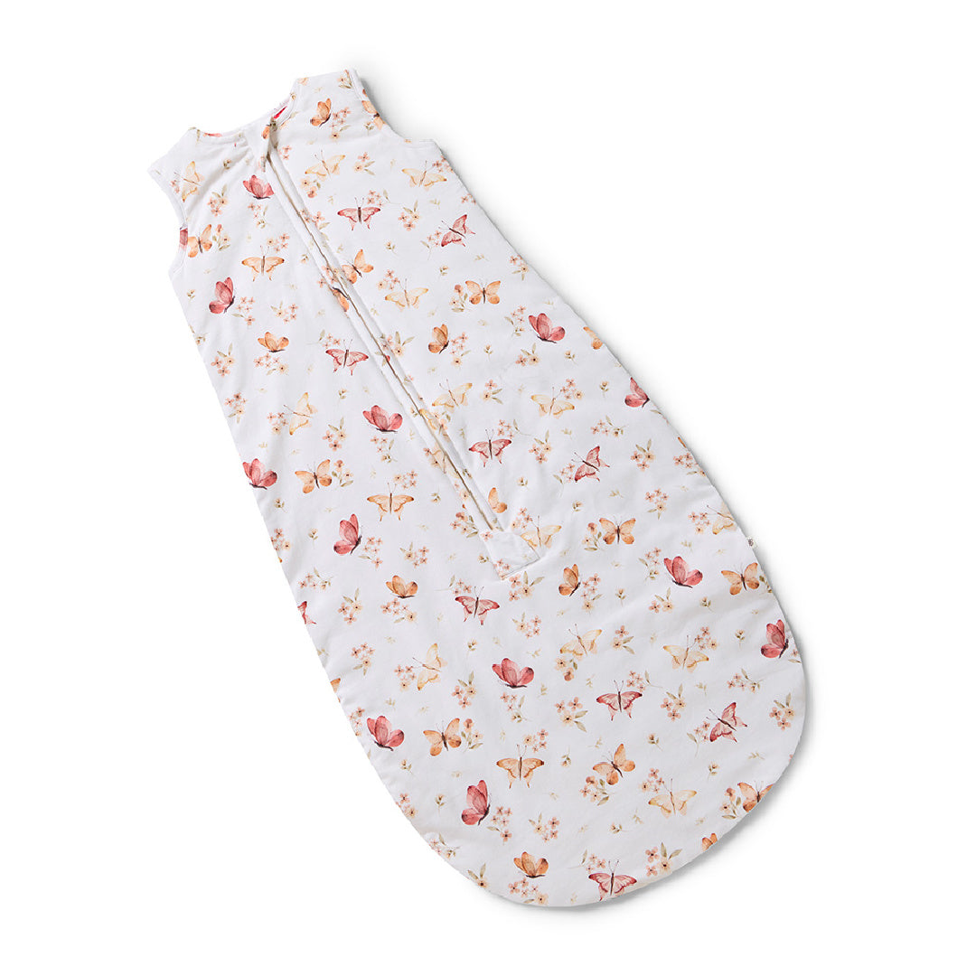 SNUGGLE HUNNY ORGANIC SLEEPING BAG  2.5 TOG -  BUTTERFLY