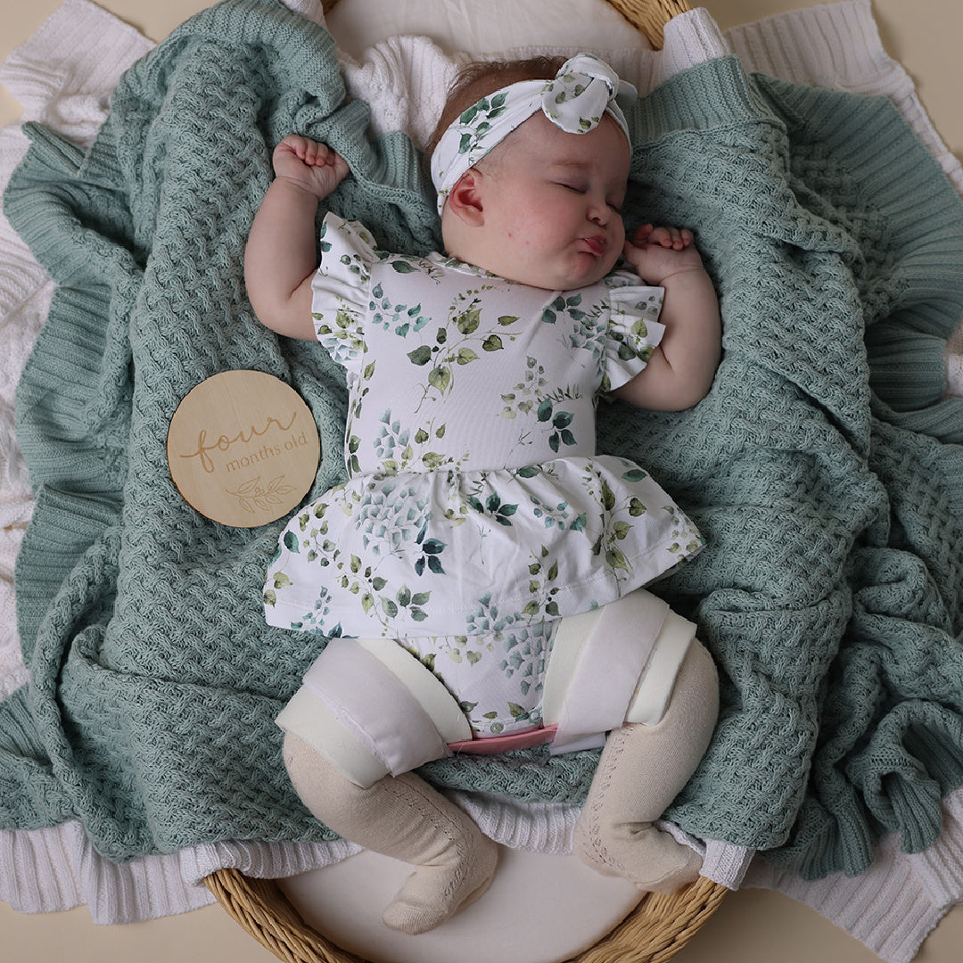 SNUGGLE HUNNY ORGANIC DRESS - EDEN