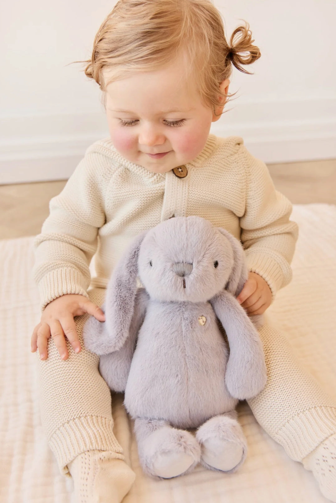 JAMIE KAY SNUGGLE BUNNIES - PENELOPE  - SILVER