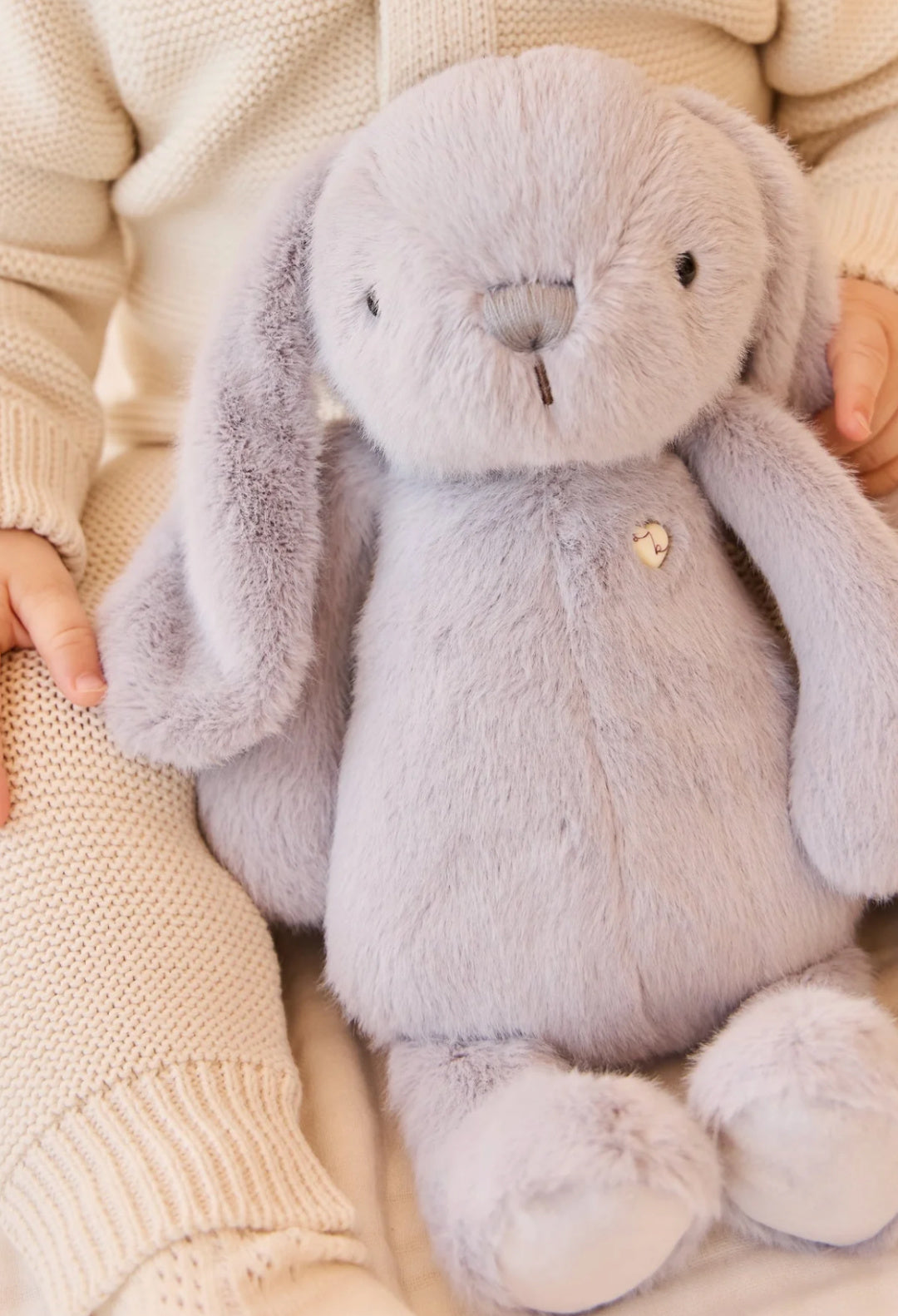 JAMIE KAY SNUGGLE BUNNIES - PENELOPE  - SILVER