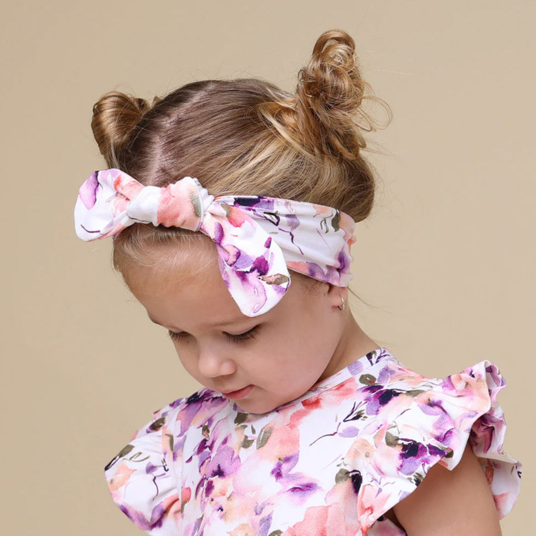 SNUGGLE HUNNY ORGANIC TOPKNOT - BLUSHING BEAUTY