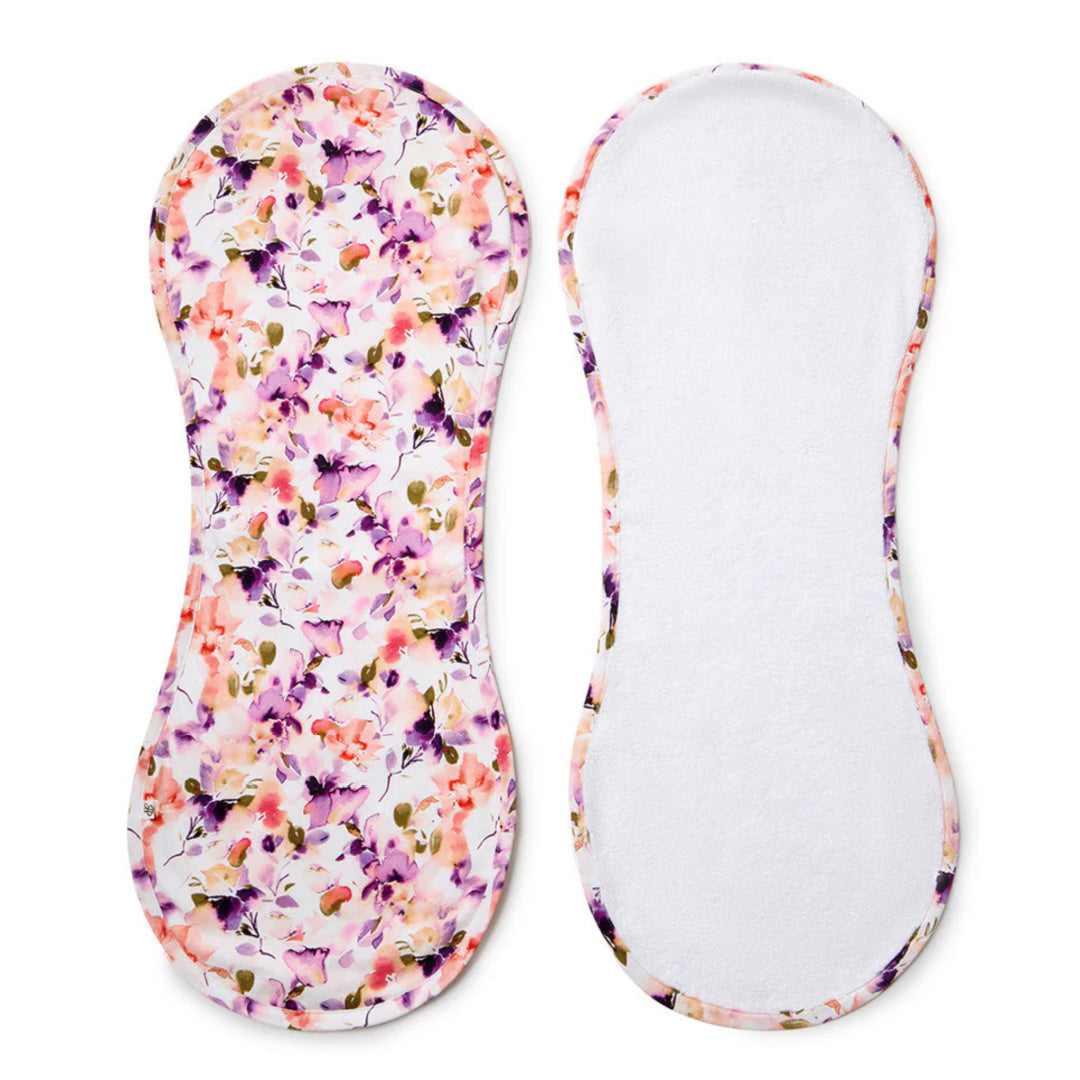 SNUGGLE HUNNY ORGANIC COTTON BURP CLOTH - BLUSHING BEAUTY