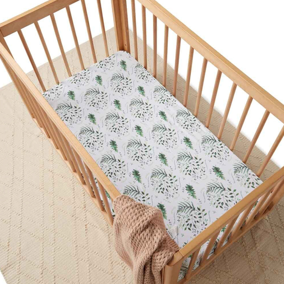 SNUGGLE HUNNY FITTED COT SHEET - ENCHANTED