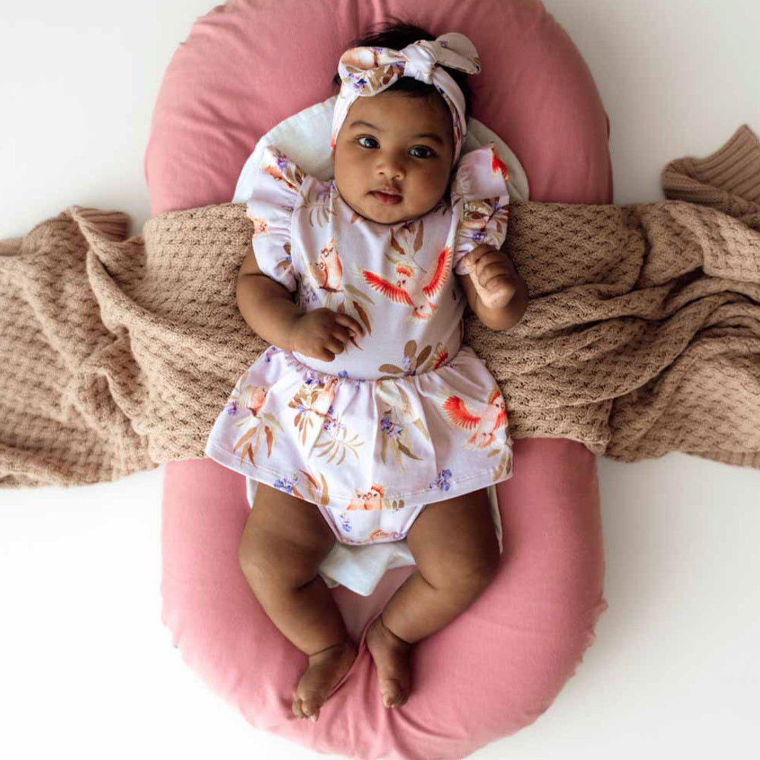 SNUGGLE HUNNY ORGANIC DRESS - MAJOR MITCHELL