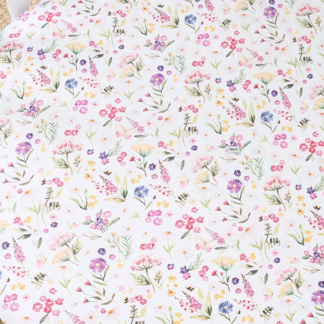 SNUGGLE HUNNY ORGANIC FITTED COT SHEET - GRACIE