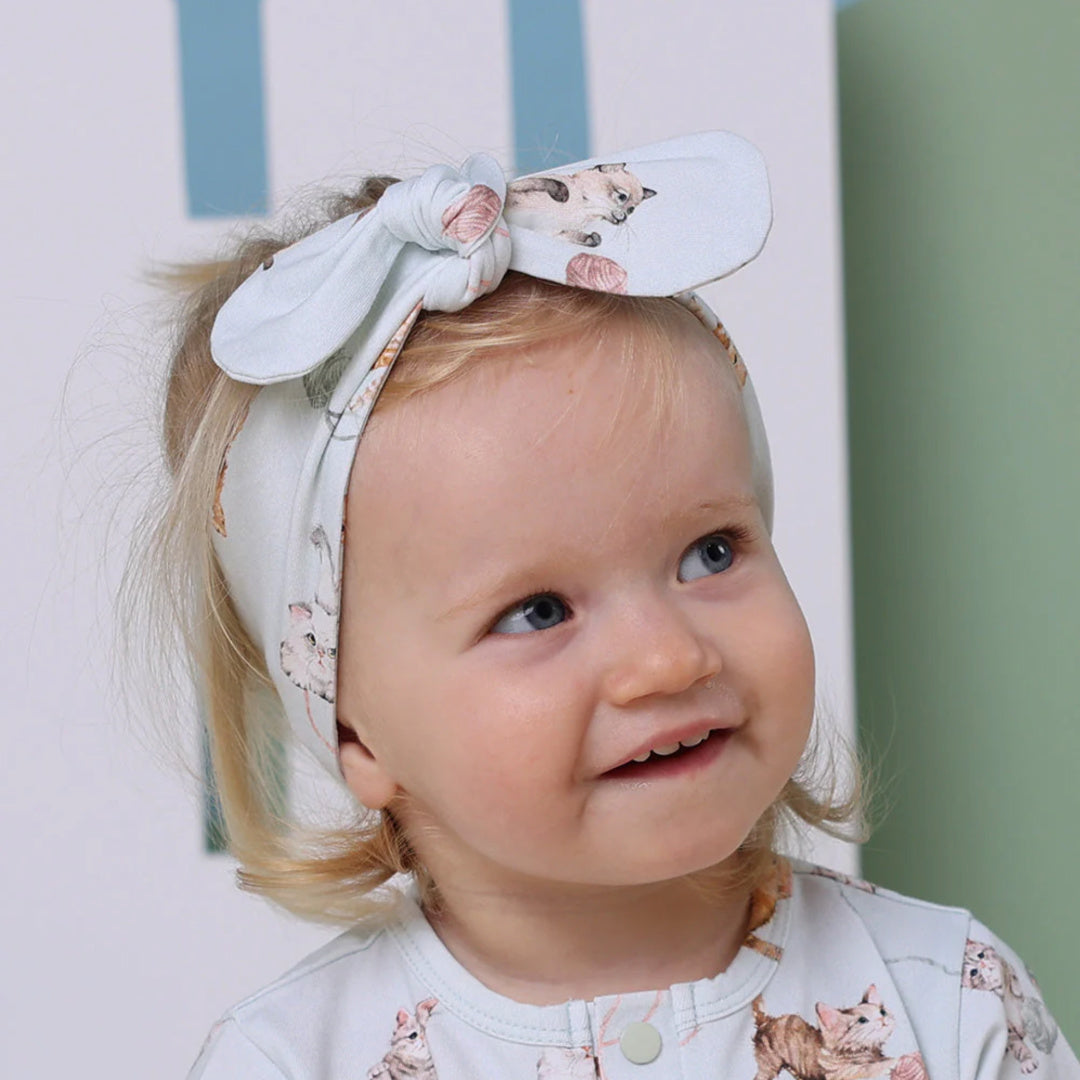 SNUGGLE HUNNY ORGANIC TOPKNOT - KITTENS